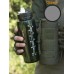 Тактическая фляга (Бутылка) GONGTEX с чехлом и креплением на систему Молле цвет Серый