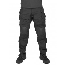 Брюки тактические мужские летние G3 Tactical Pants, с защитой коленей, ACTION STRETCH, RipStop, цвет Черный (Black)