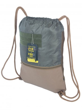 Компактный армейский Вещмешок Gongtex Sports Bag, 18 л, арт 0488,  цвет Олива (Olive)