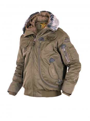 Куртка Пилот мужская (бомбер), осень-зима 762 Armyfans G037A, цвет Хаки (Khaki)