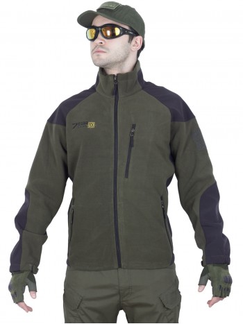 Флисовая куртка Tactical Fleece Jacket, Tactica 762, арт 1381, цвет Олива (Olive)