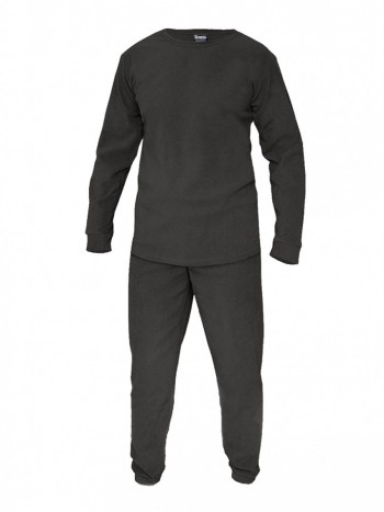 Флисовое термобелье Gongtex, Underwear Fleece Level 1, ver 2.0, цвет Черный (Black)