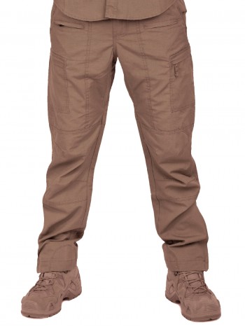 Летние тактические брюки Tactical Pro Pants, 726 ARMYFANS, арт 1210, цвет Коричевый (Brown)