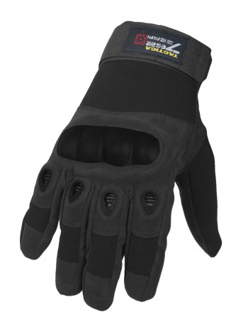 Тактические перчатки полнопалые Army Tactical Gloves, 7.62 Gear, арт 324, цвет Черный (Black)