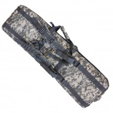 Чехол оружейный с лямками (ружейный чехол - папка), 107 см, арт PB-385-42, цвет Цифровой серый (ACUP