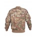 Куртка Пилот мужская утепленная (бомбер), GONGTEX Tactical Soft Flight Jacket, осень-зима, цвет Мультикам (Multicam)
