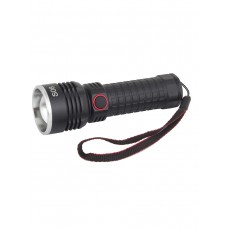 Сверхъяркий мощный ручной тактический фонарь, арт. TS-S08 (3 режима, зум, кабель miniUSB)