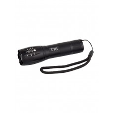 Сверхъяркий ручной тактический фонарь, арт. TS-T16 (зум, 5 режимов, полный комплект)