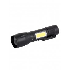 Компактный ручной тактический фонарь, арт. TS-513 (3 режима, зум, кабель miniUSB)