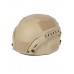 Шлем для страйкбола Ops Core FAST Tactical Helmet, ABS-пластик, цвет Пустыня (Desert)