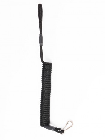 Тренчик Стикхант (витой пистолетный шнур) в текстильной оплетке, 22-110 см, цвет Черный (Black)