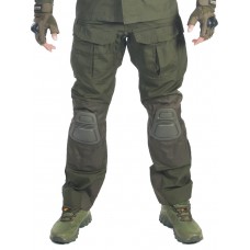 Брюки мужские тактические, Gongtex Alpha Tactical Pants с наколенниками, цвет Олива (Olive)