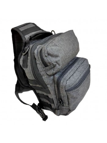 Тактическая сумка GONGTEX, 10 литров, арт. 00688, цвет Темно-Серый (Dark Grey)