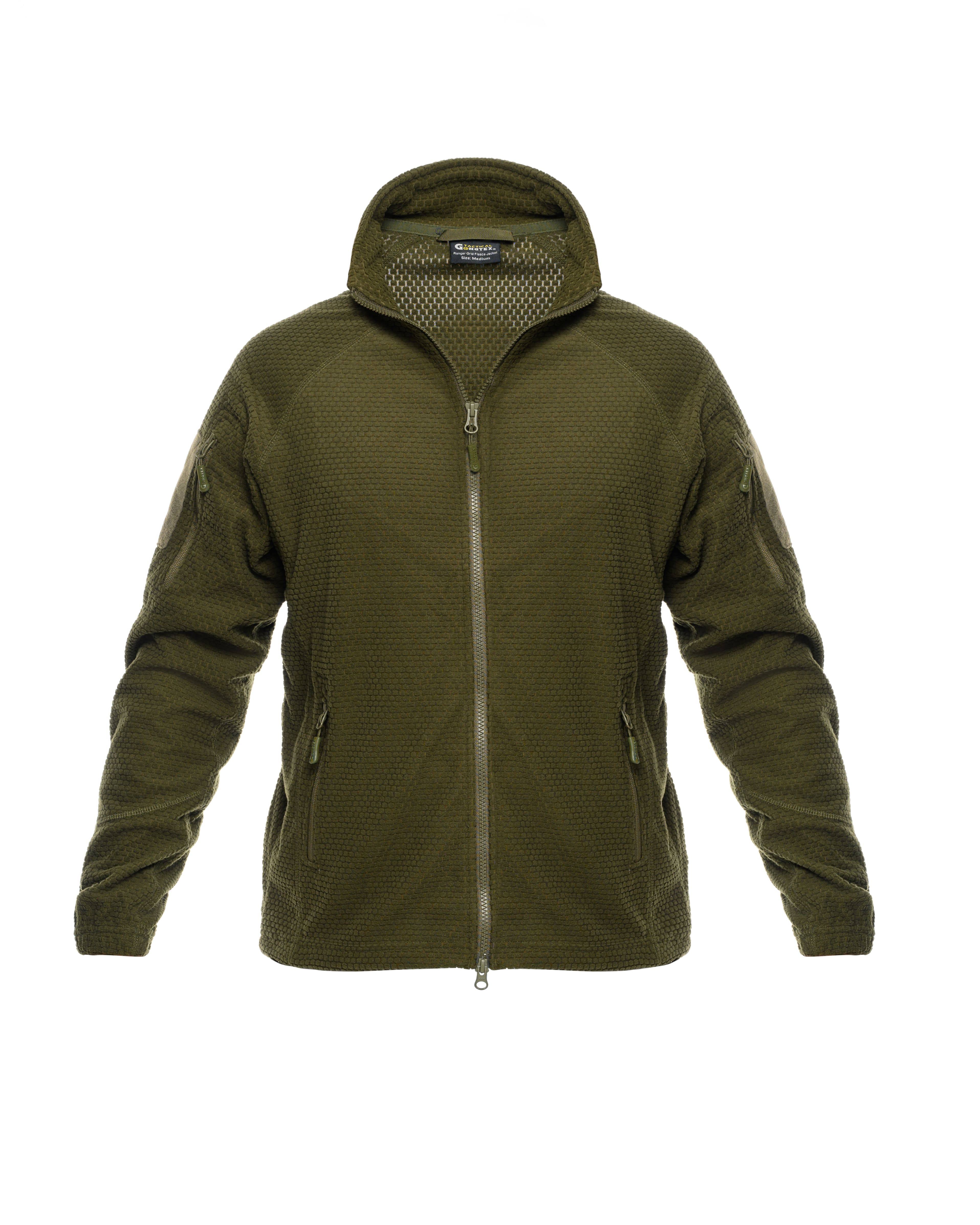 Куртка мужская флисовая ГОНГТЕКС Ренджер Грид Флайт Джекет (GONGTEX Renger Grid Fleece Jacket)