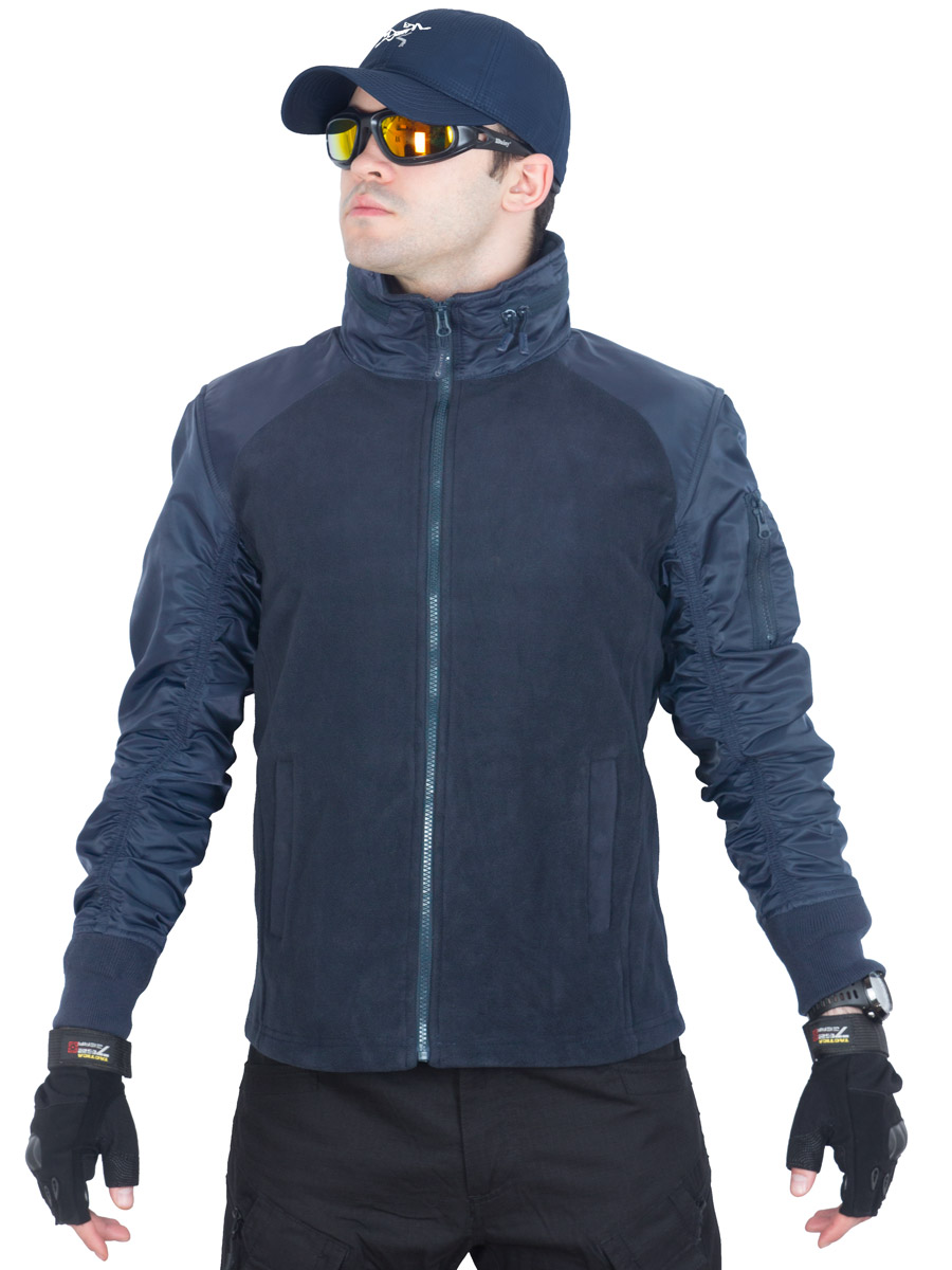 Куртка мужская флисовая ГОНГТЕКС Рашен Флайт Джекет (GONGTEX Russian Flight Jacket)