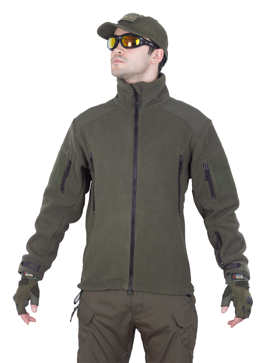 Флисовая куртка Тактика 7.62 Гир Флис Джекет (GEAR Fleece Jacket), арт 1393