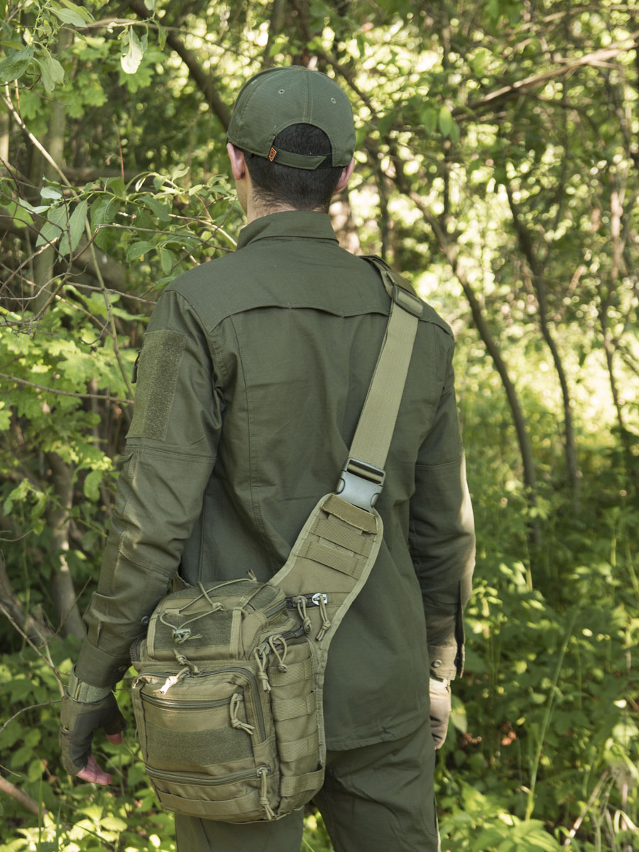 Тактическая сумка "Оператор слинг бэг (Operator Sling Bag)", 9 л, арт 803