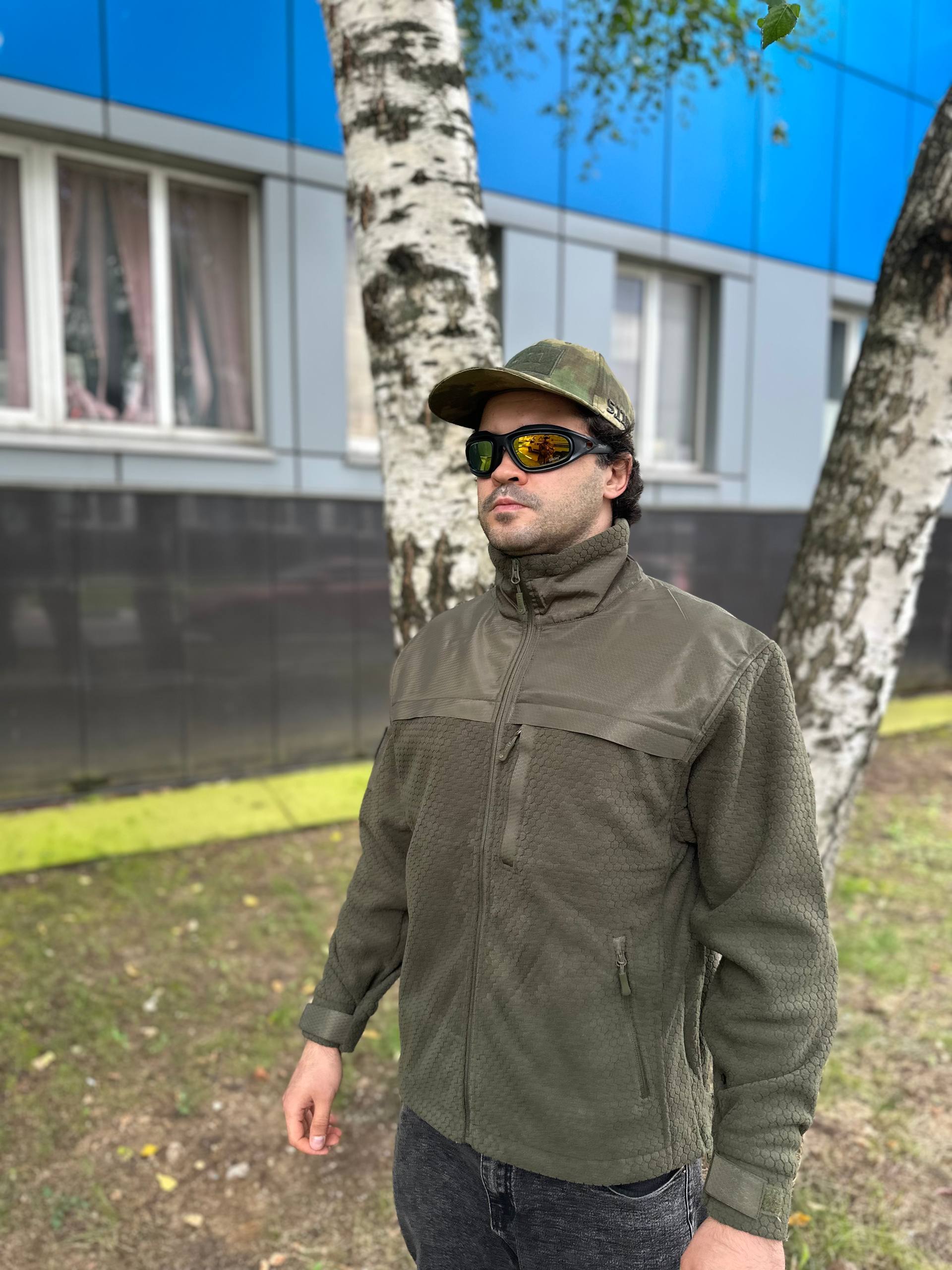 Куртка флисовая ГОНГТЕКС Хексагон Флис Секюрити Джеккет (GONGTEX Hexagon Fleece Security Jacket)