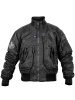 Куртка Пилот мужская (бомбер), демисезонная  762 Armyfans G056A (Черный 4XL)