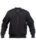 Куртка Пилот мужская утепленная (бомбер), GONGTEX Tactical Soft Flight Jacket, осень-зима (Черный 2XL)
