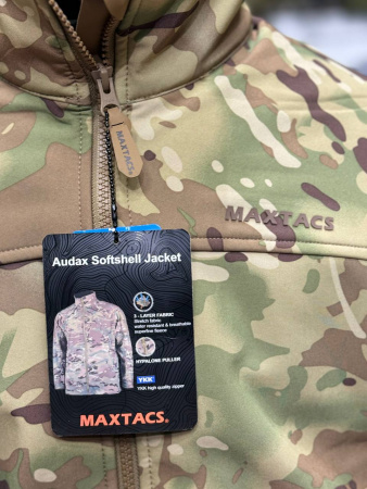 Куртка МАКСТАКС Аудакс Софтшел Джекет ( MAXTACAX Audax Softshel Jacket) (Мультикам 3XL)