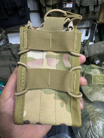 Подсумок под АК, открытый (Черный)