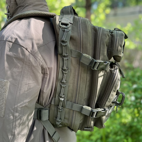 Рюкзак Тактический GONGTEX SMALL ASSAULT II, арт 0396, 25 л. (Олива)