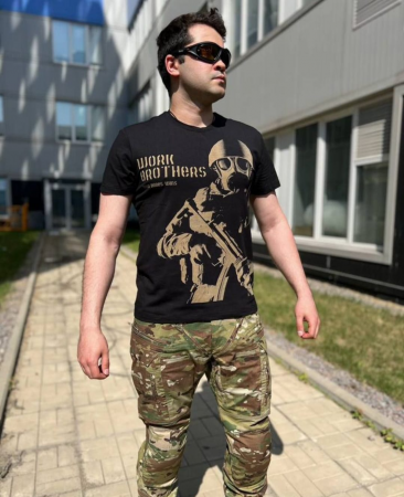 Футболка мужская "762 Армифанс (Armyfans)" тактическая арт:  G1368A 