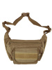 Универсальная тактическая поясная/наплечная сумка Tactical Sling Bag, 2,2 л, арт 813 (Койот)