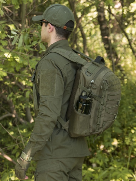  Рюкзак Тактический GONGTEX GHOST II HEXAGON BACKPACK, арт 0423,  (Олива)