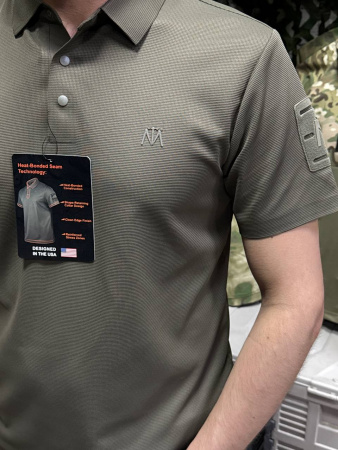 Футболка-Поло Тактикал Поло МАКСТАКС (Tactical Polo MAXTACS) (Зеленый 3XL)