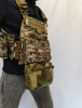 Сумка напашная ТАКТИКА 7.62 (Tactical 7.62) для бронижилетов и разгрузочных систем, арт. 2596 (Мультикам)